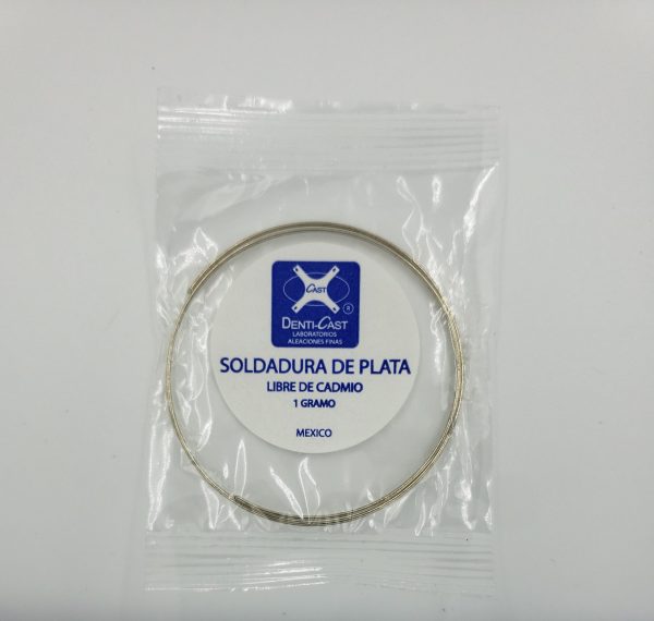 Soldadura de plata